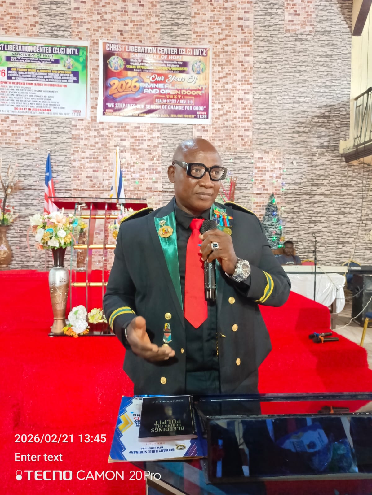 Honourary Doctorate Monrovia